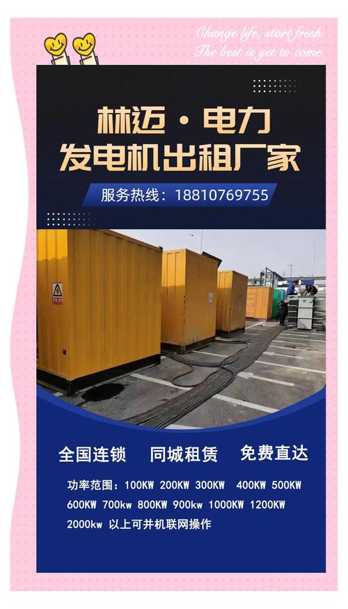 出租發(fā)電機(jī)多少錢一天，出租發(fā)電機(jī)電話