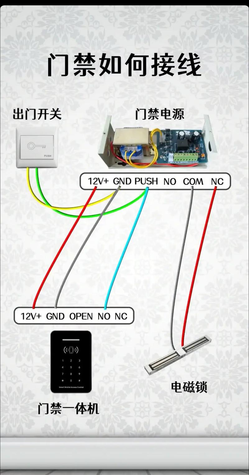 門禁系統(tǒng)電路圖