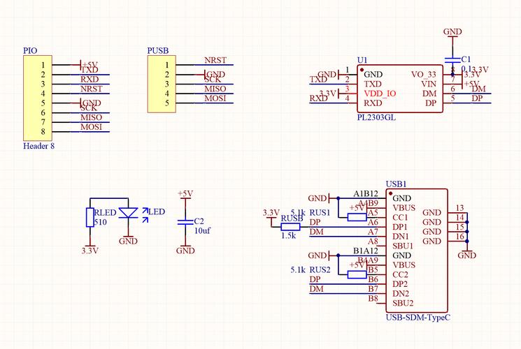 集成電路板原理，電路板原理圖