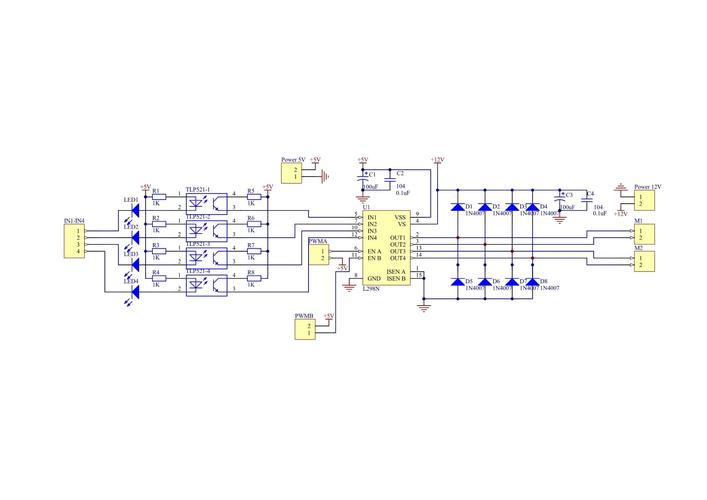電機驅動電路，電機驅動器工作原理