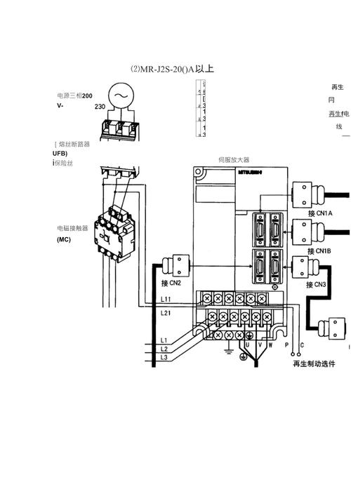 電腦平車伺服電機接線圖