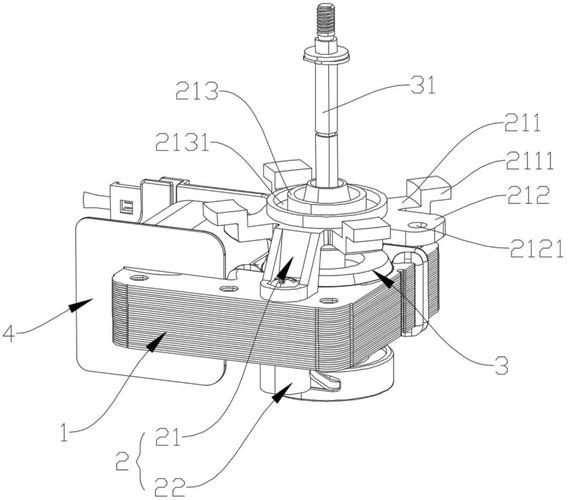 罩極電機與一般電機有何區別，罩極電機原理動畫