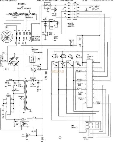 養生壺電路原理圖，養生壺電路板電路圖