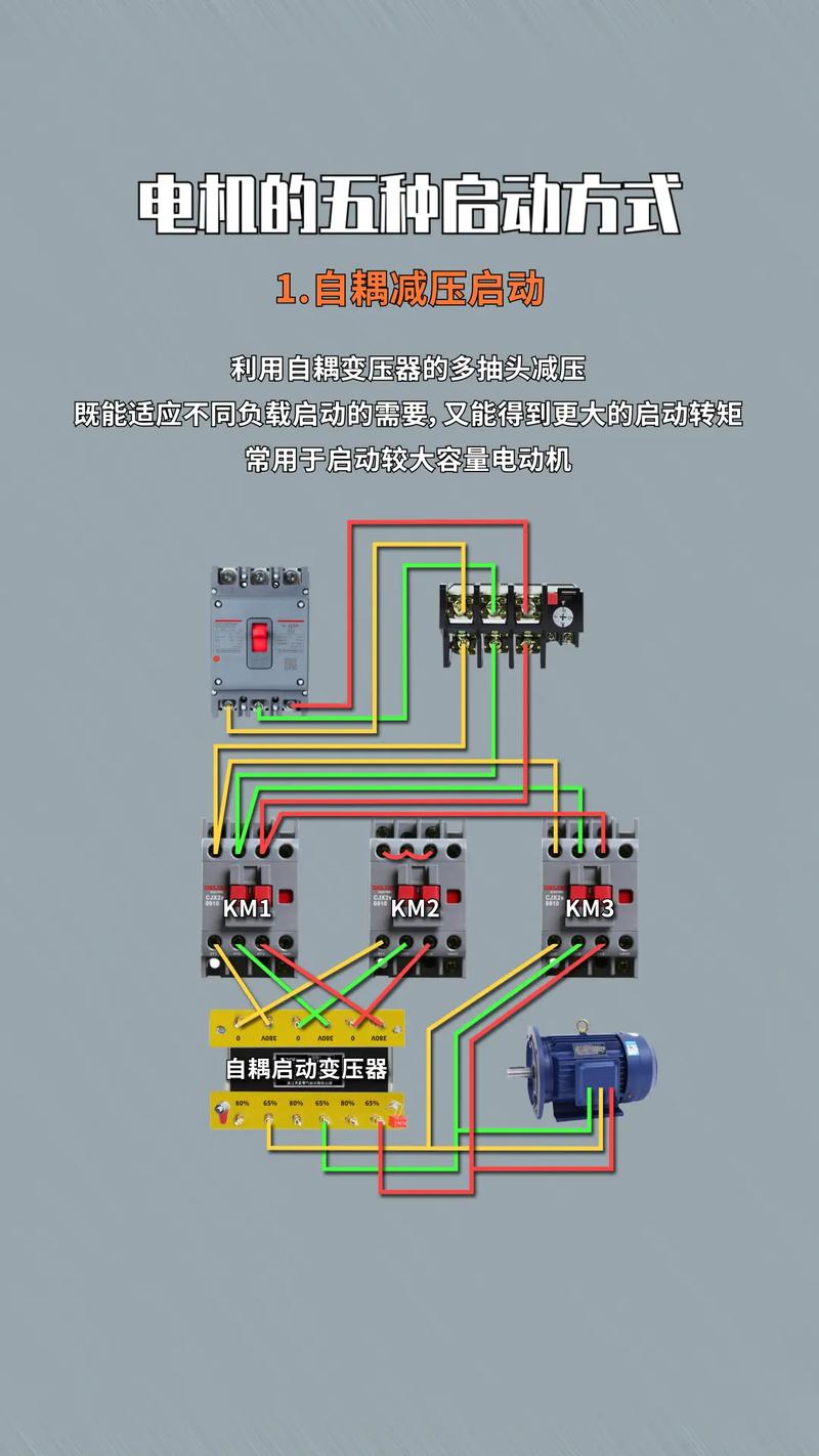 高壓電機接線圖實物圖，高壓電機啟動